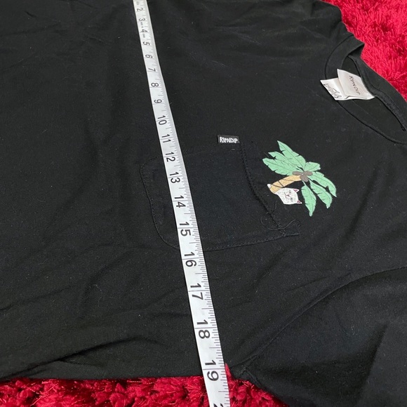 Ripndip Short Sleeve Skateboard Shirt Cat Medium Palm Tree - Picture 7 of 8